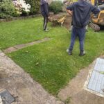 New patio gravel installation 1 Dublin